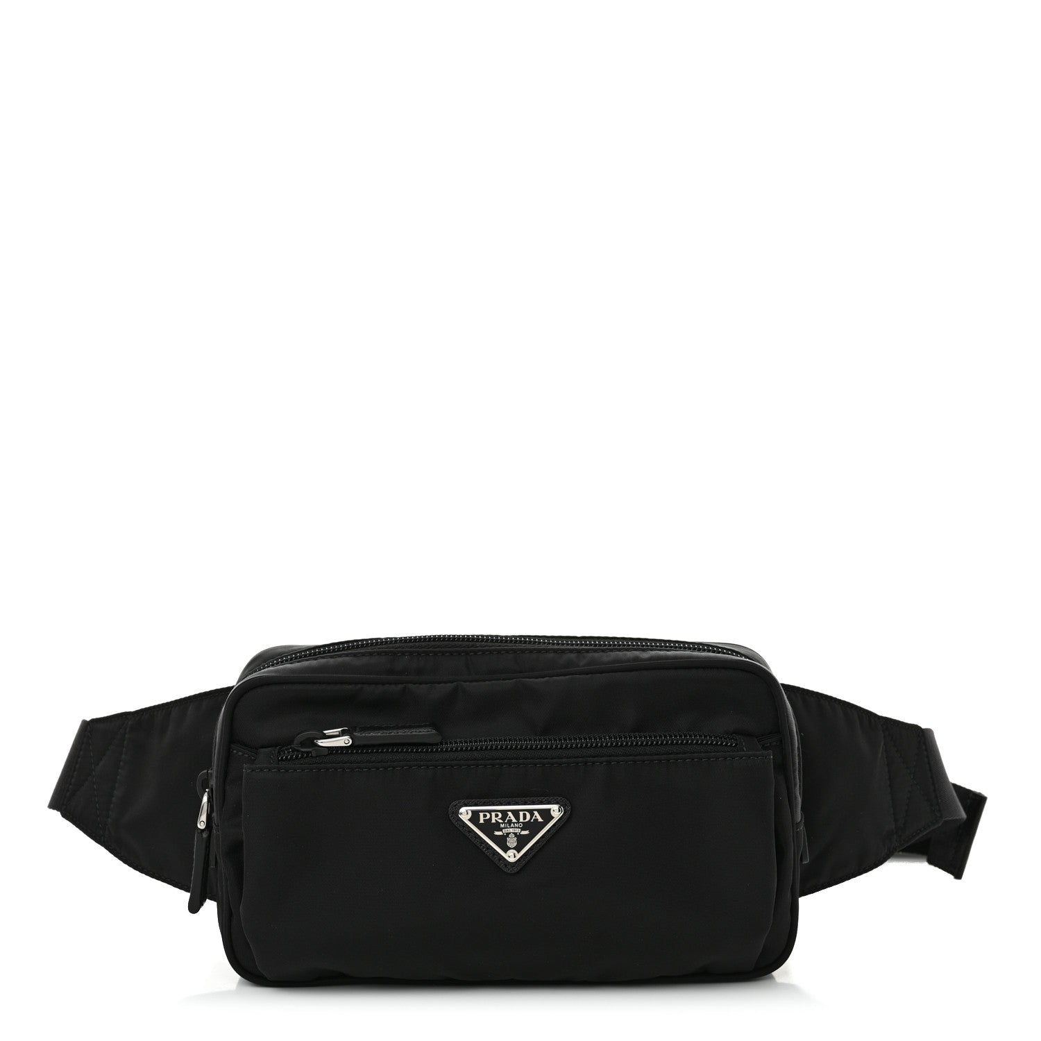 Prada Re-Nylon Saffiano Belt Bag Black 1 of 9