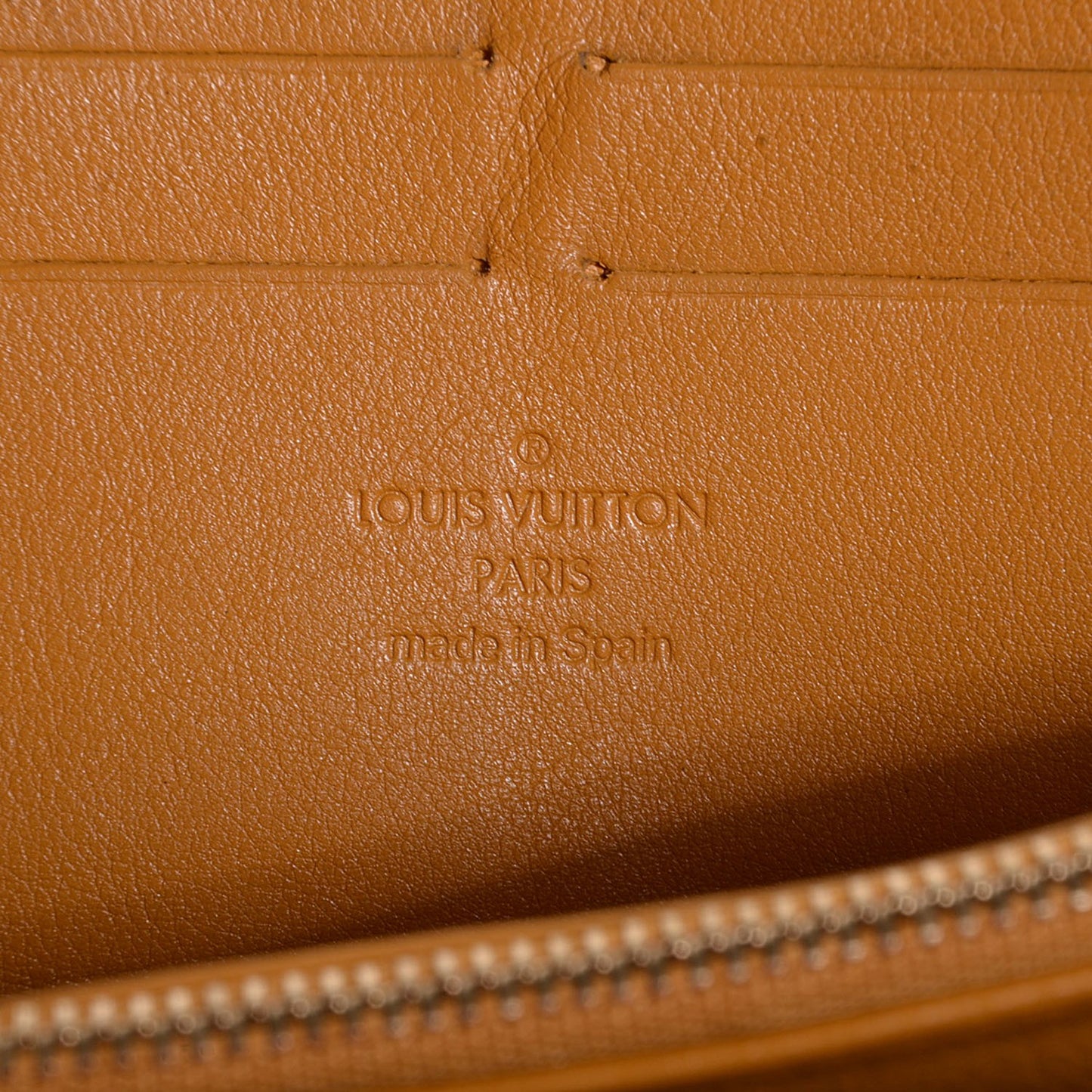 Monogram Denim Zippy Wallet Black