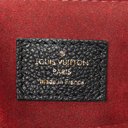 Louis Vuitton Empreinte Monogram Giant Speedy Bandouliere 25 Black Beige 6 of 13
