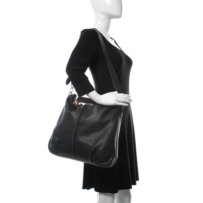 Louis Vuitton Mahina Selene MM Black 2 of 13
