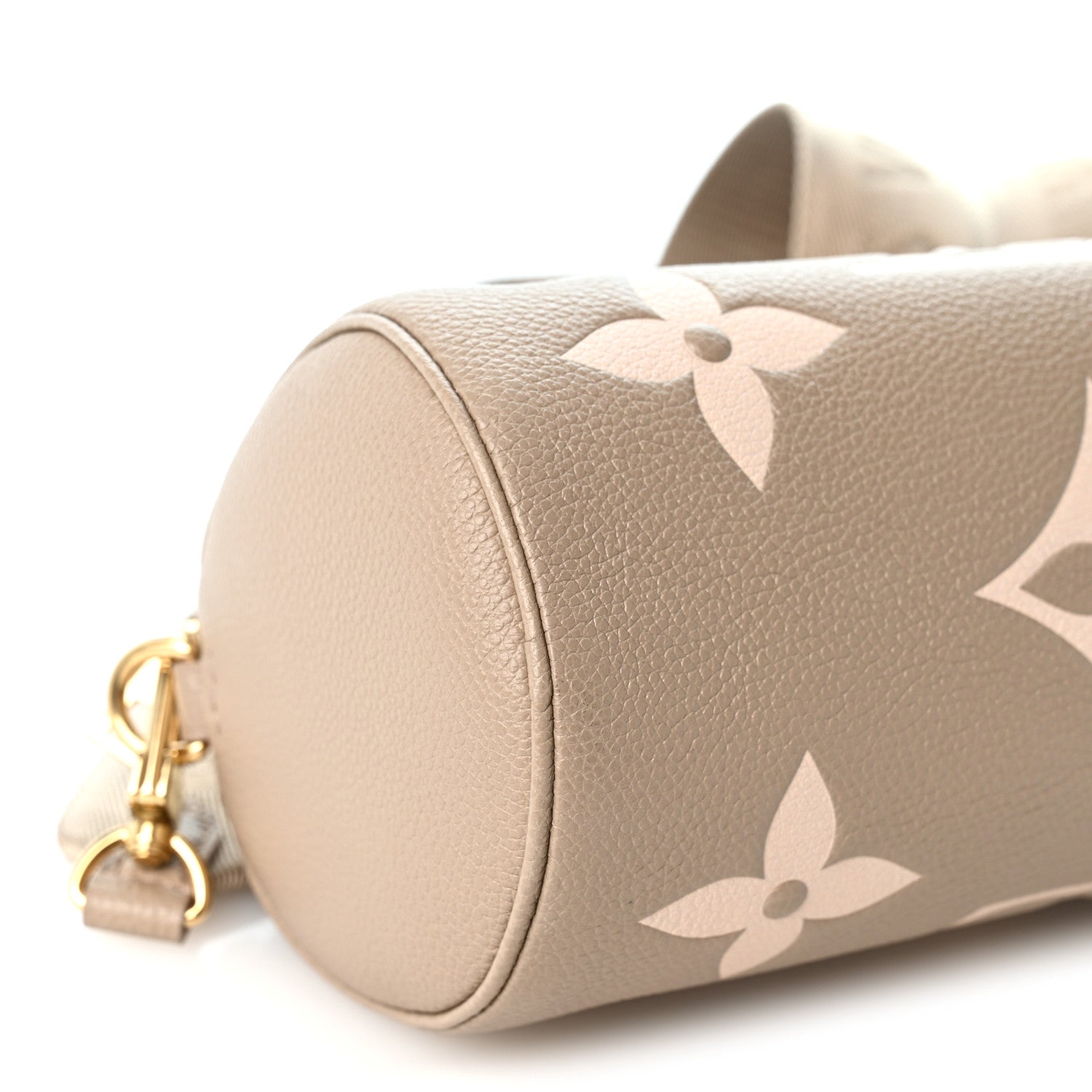 Louis Vuitton Empreinte Monogram Giant Papillon BB Tourterelle Cream 8 of 9