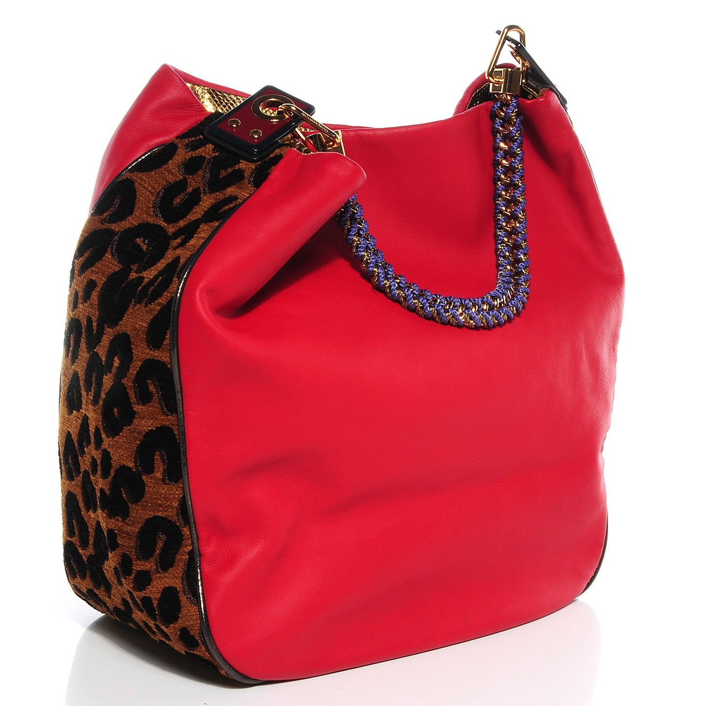 Supple Calfskin Safari Flight Bag Rouge