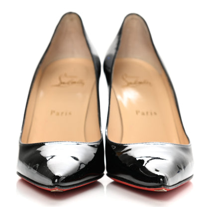 Christian Louboutin Patent Decollete 554 85 Pumps 37 Black 2 of 10