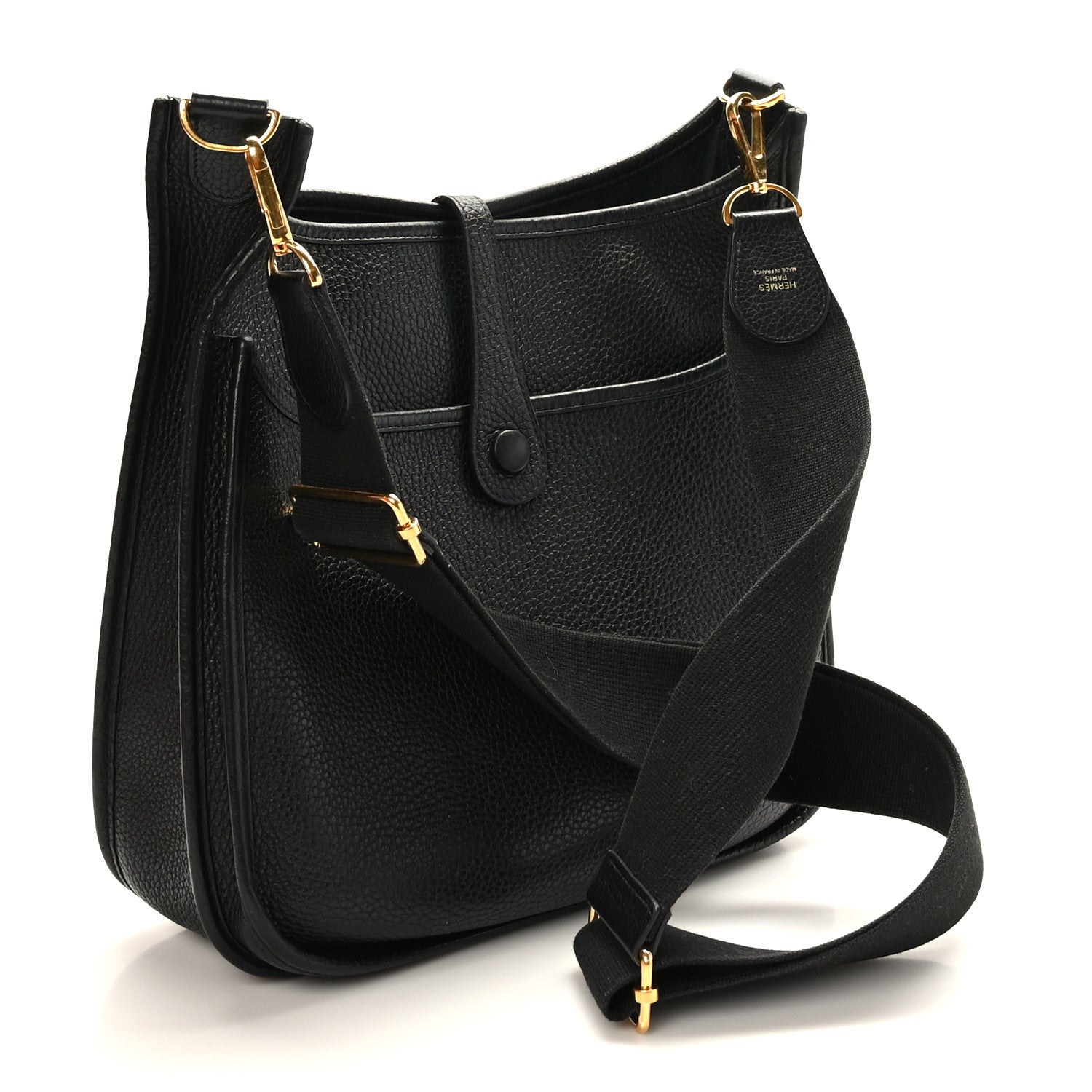 Hermes Taurillon Clemence Evelyne III PM Black 3 of 10