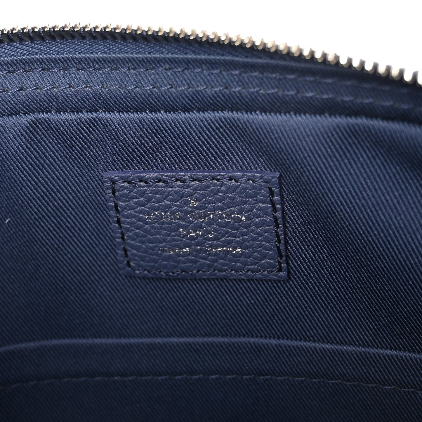 Monogram Ink Watercolor Trio Messenger Bag Blue