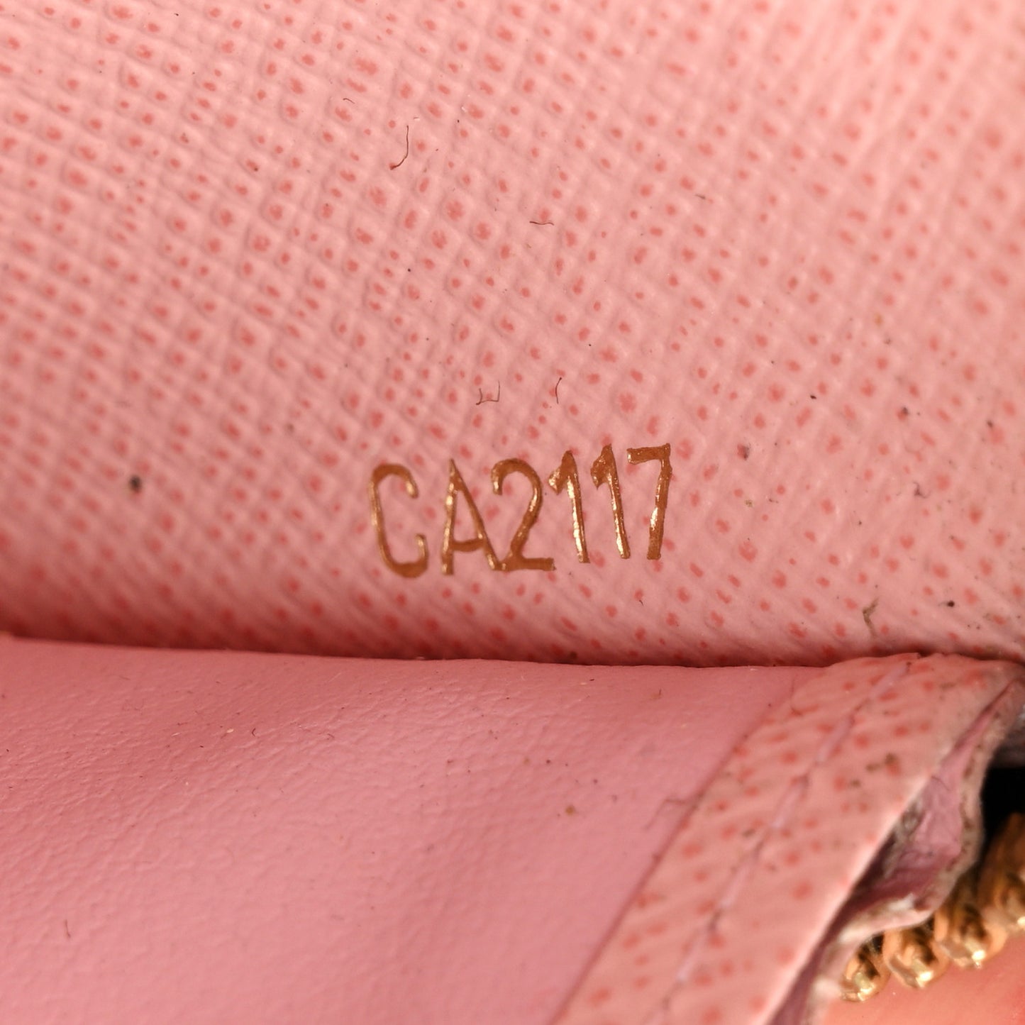 Monogram Zippy Wallet Rose Ballerine