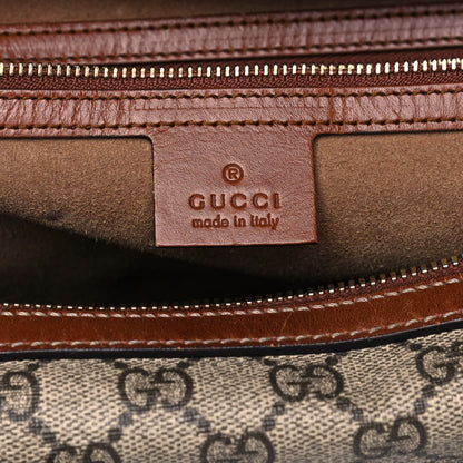 Gucci GG Supreme Monogram Medium Boston Beige Cuir 6 of 15
