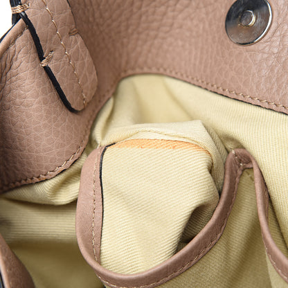 Valentino Garavani Grained Calfskin Va Va Voom Tote Sabbia 9 of 15