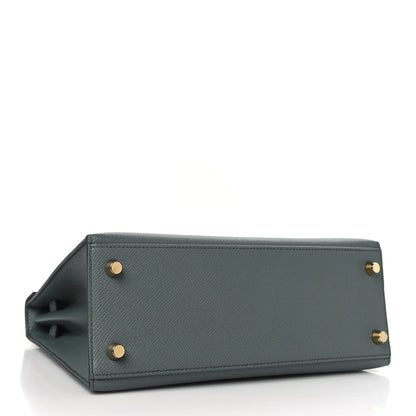 Hermes Epsom Kelly Sellier 25 Vert Amande 3 of 9