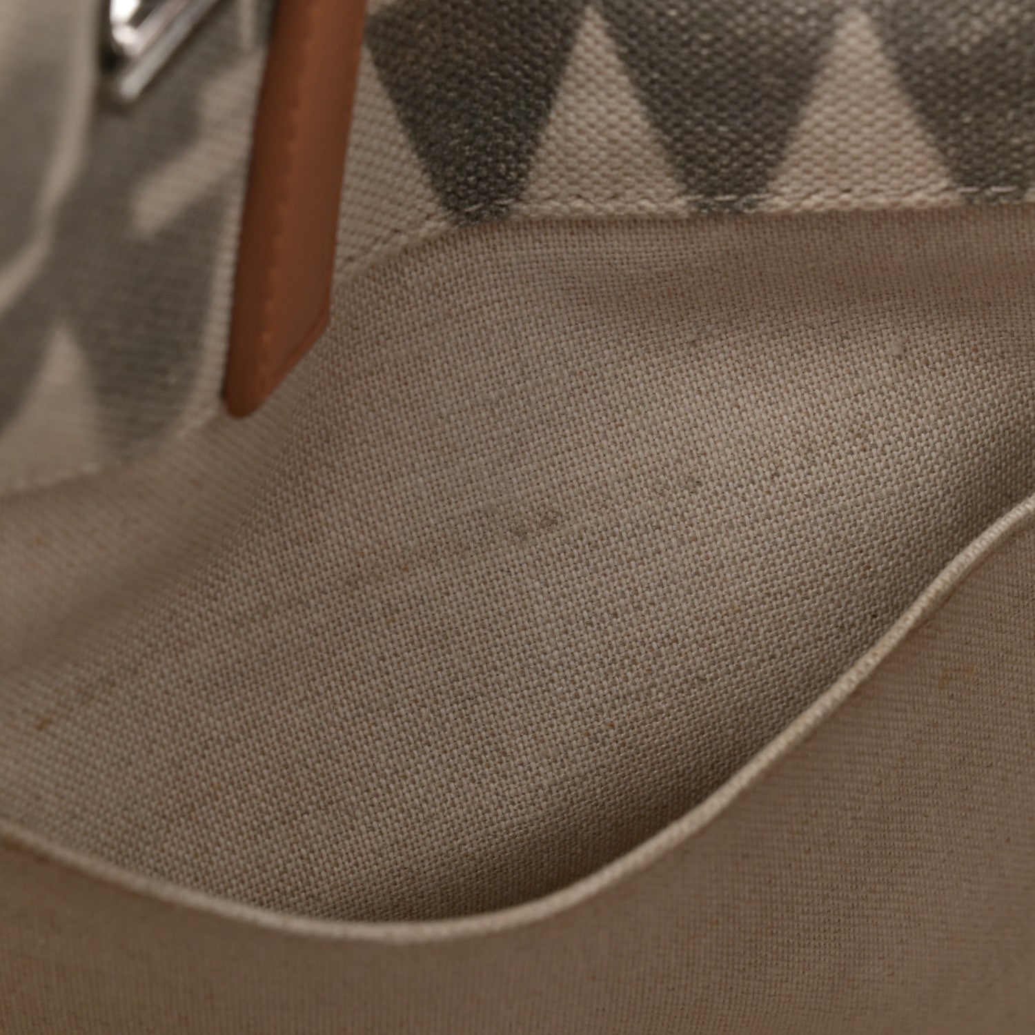 Chanel Canvas Small Iliad Shopping Tote Beige 13 of 15
