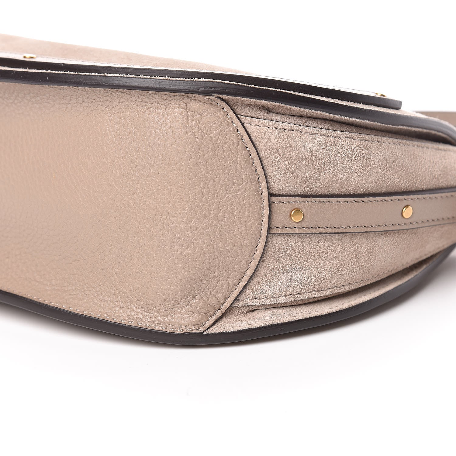 Chloe Calfskin Suede Medium Pixie Shoulder Bag Motty Grey 6 of 11