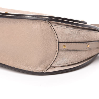 Chloe Calfskin Suede Medium Pixie Shoulder Bag Motty Grey 6 of 11
