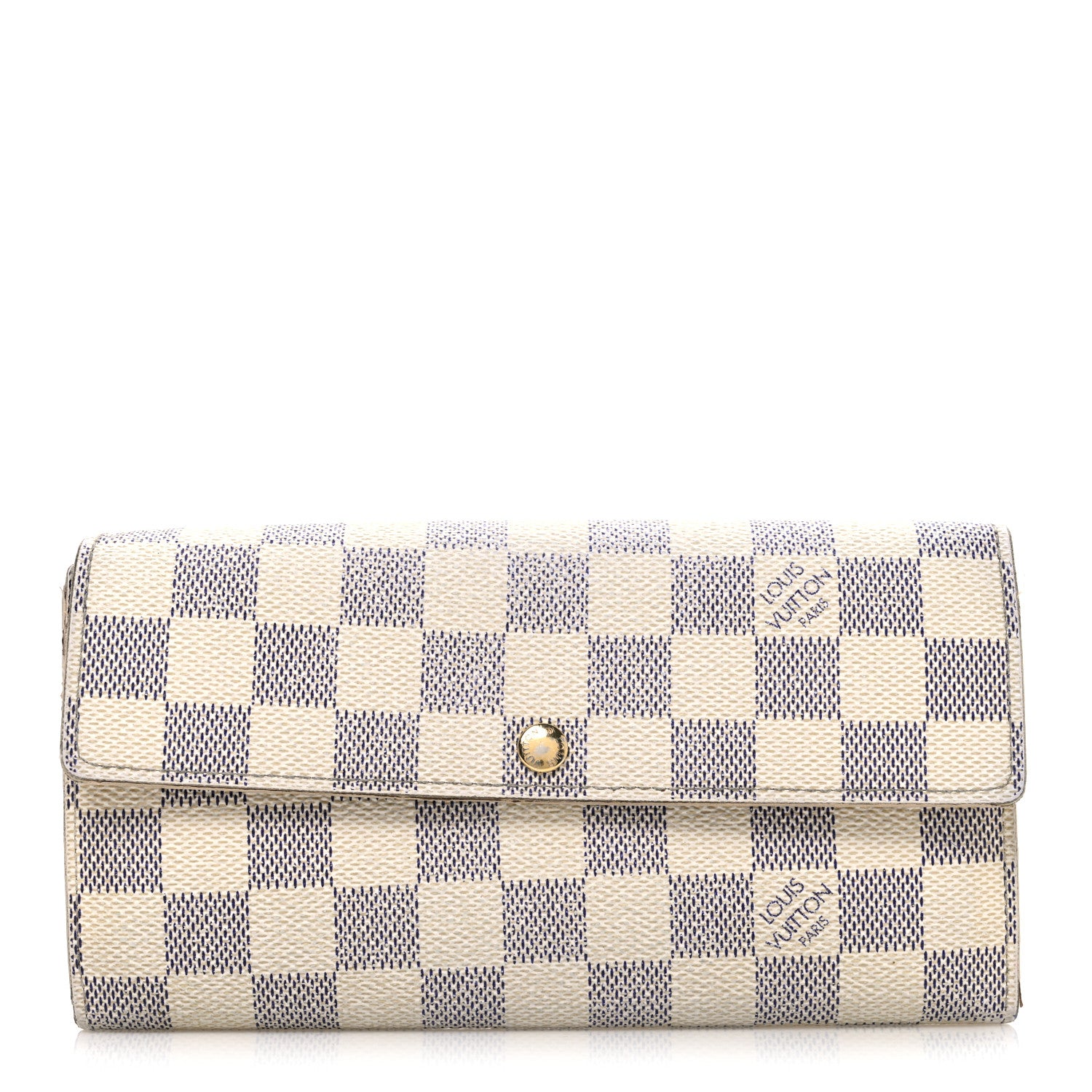Louis Vuitton Damier Azur Sarah Wallet 1 of 10