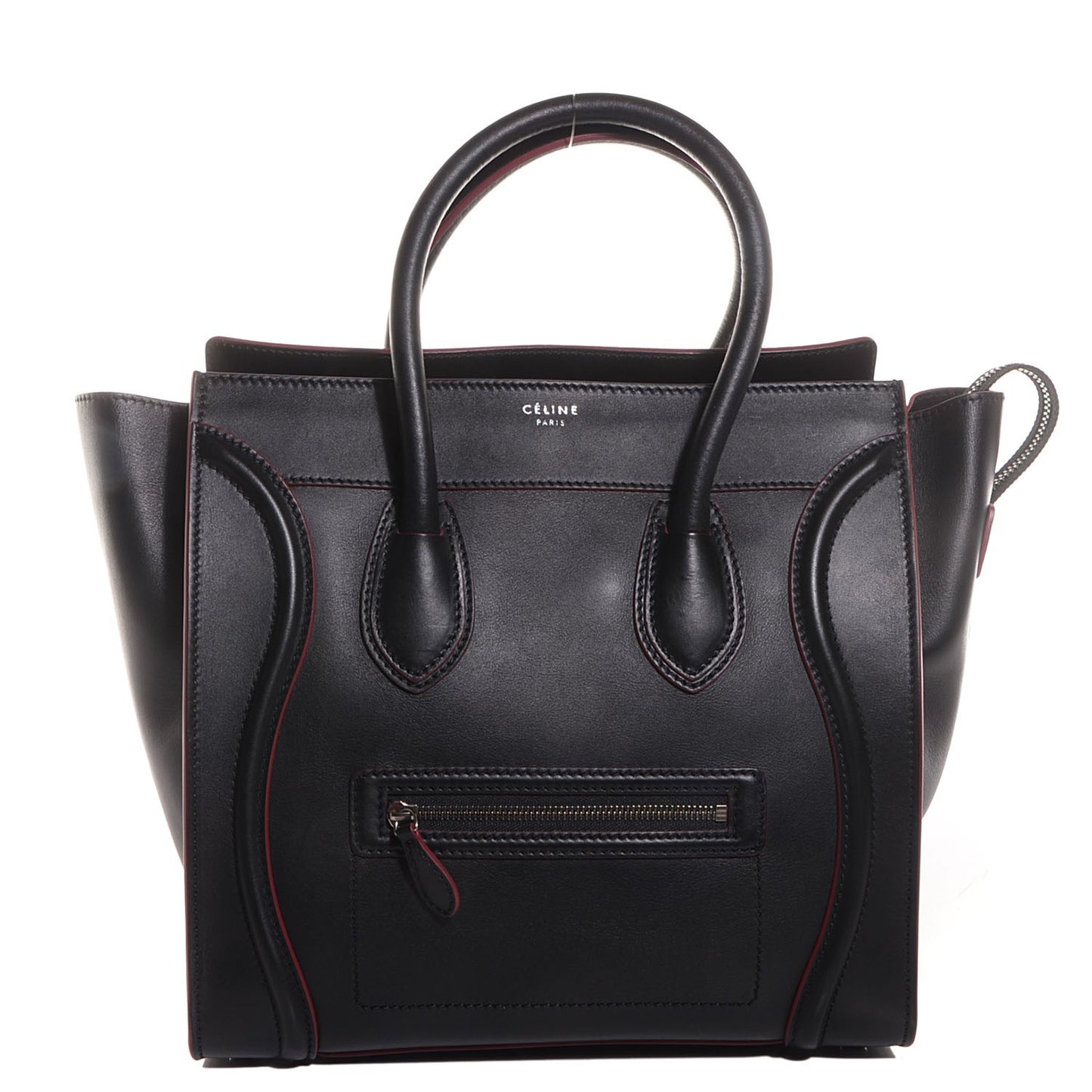 Smooth Calfskin Mini Luggage Black