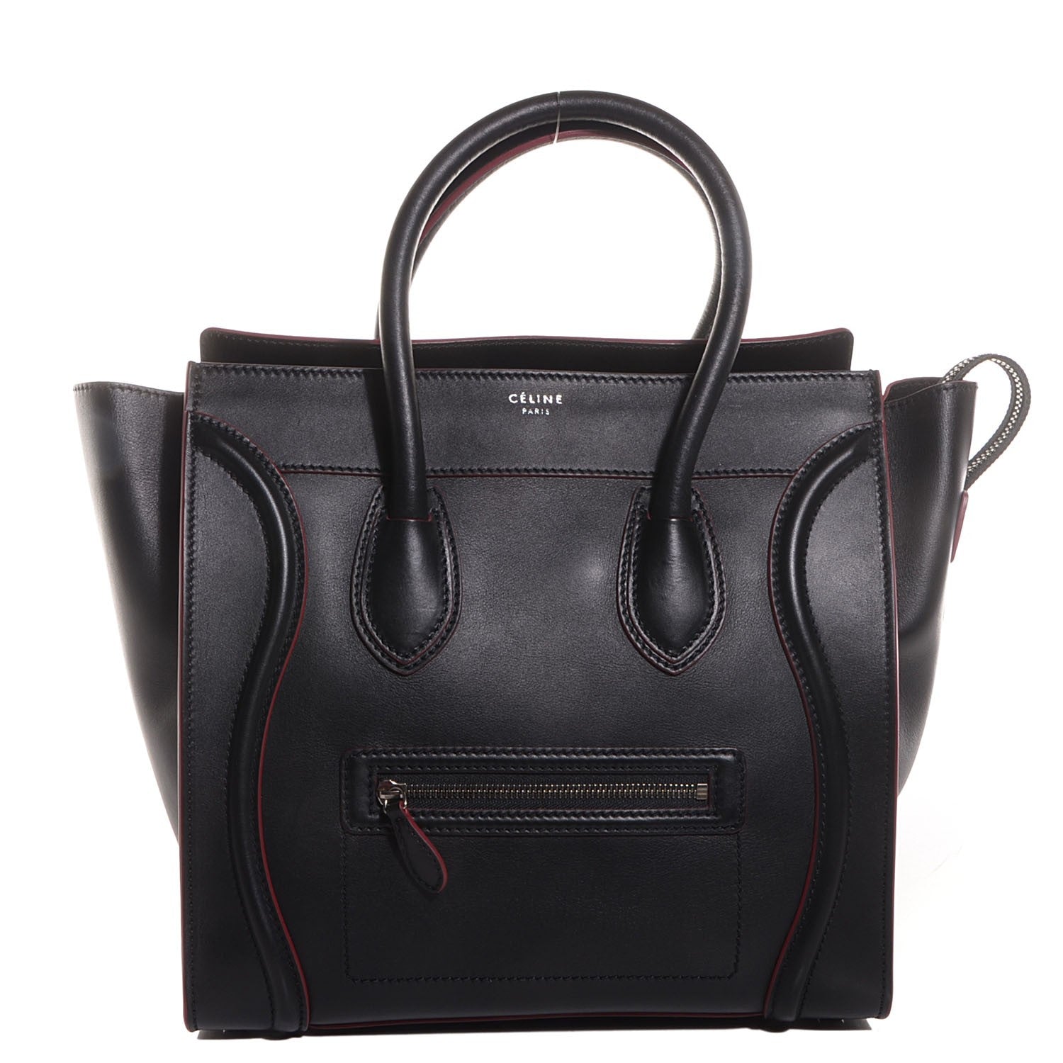 Celine Smooth Calfskin Mini Luggage Black 1 of 8