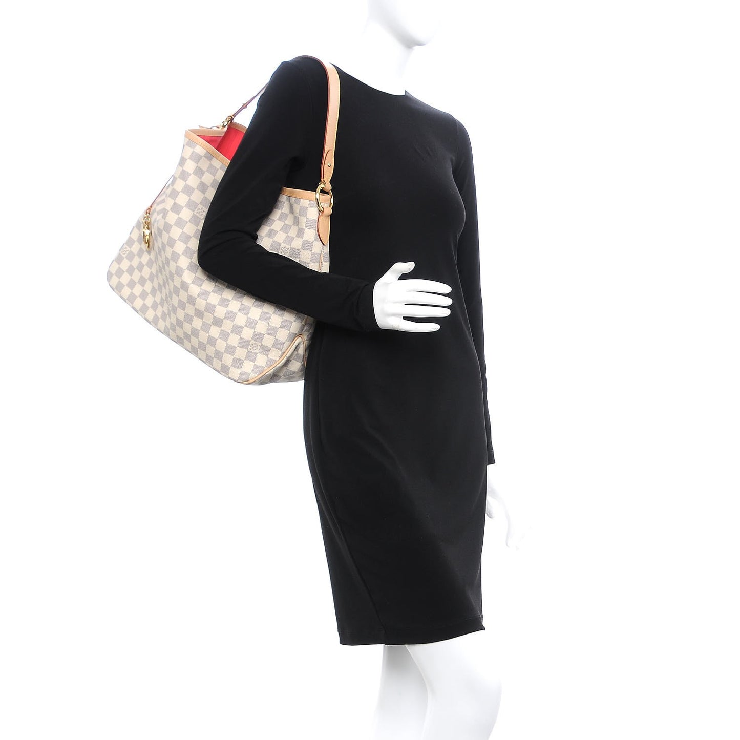 Damier Azur Delightful MM Pink