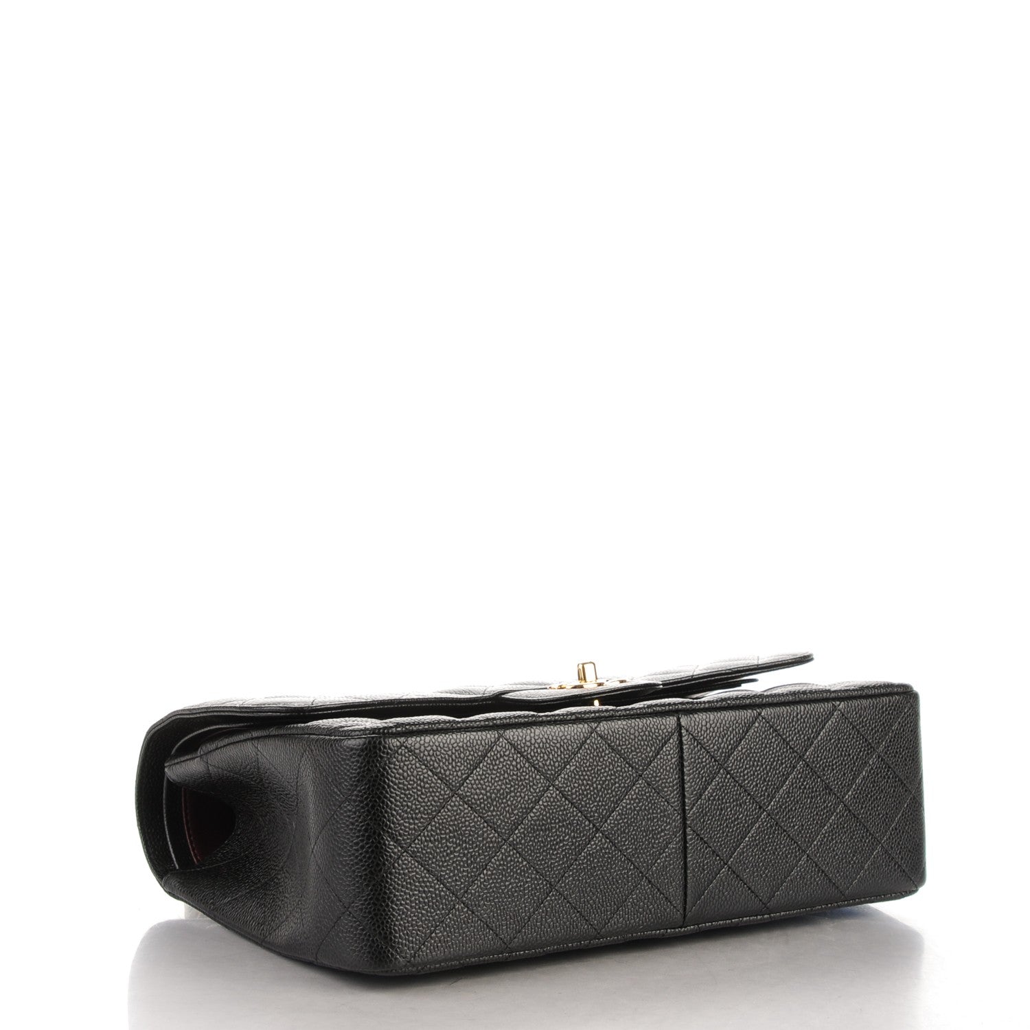 Chanel Caviar Quilted Jumbo Double Flap Black 4 of 8