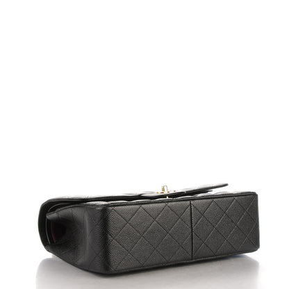 Chanel Caviar Quilted Jumbo Double Flap Black 4 of 8