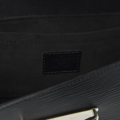 Louis Vuitton Epi Montaigne Clutch Black 7 of 9
