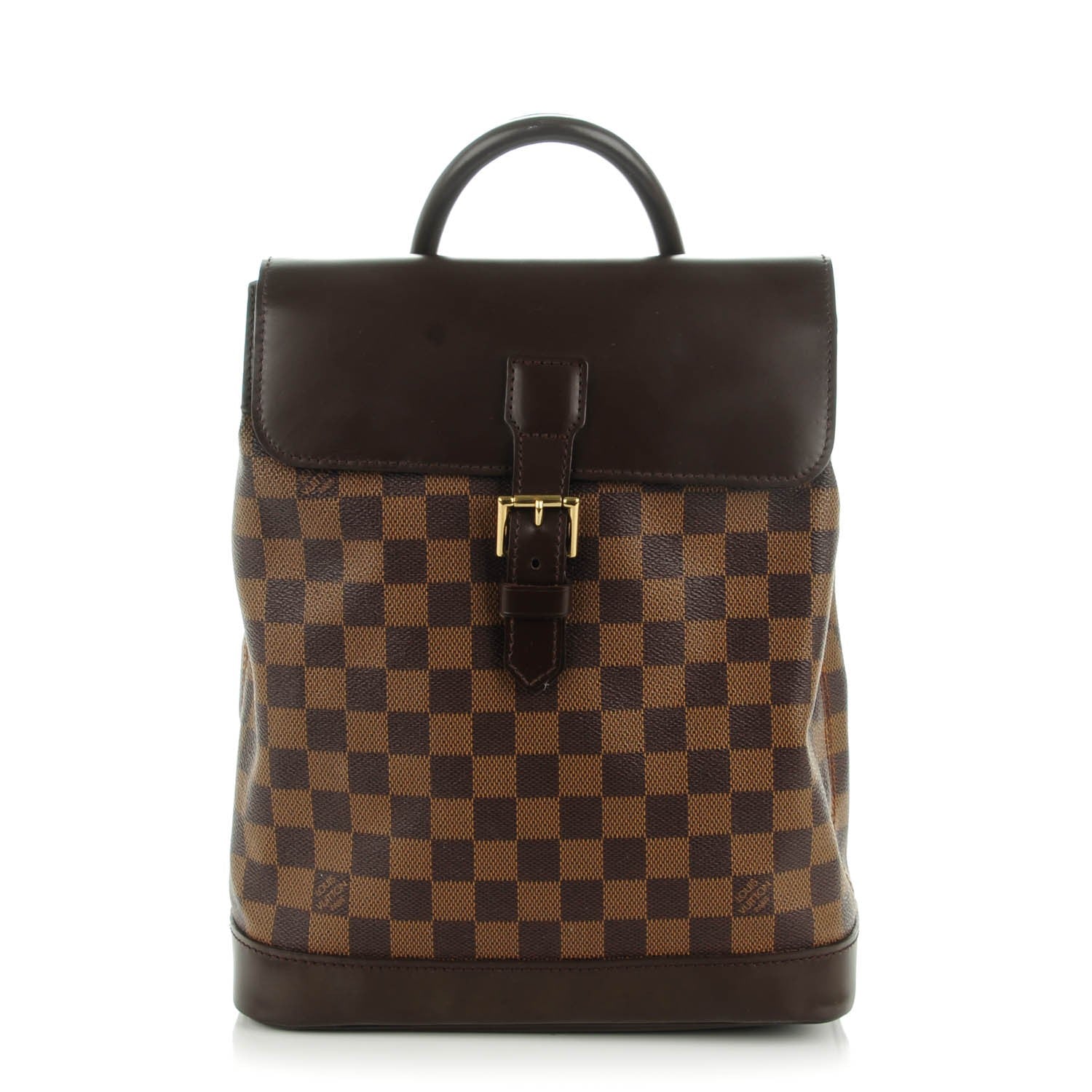 Louis Vuitton Damier Ebene Soho Backpack 1 of 8