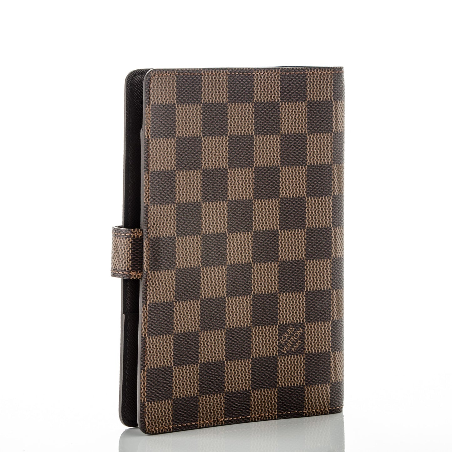 Damier Ebene Medium Ring Agenda Cover