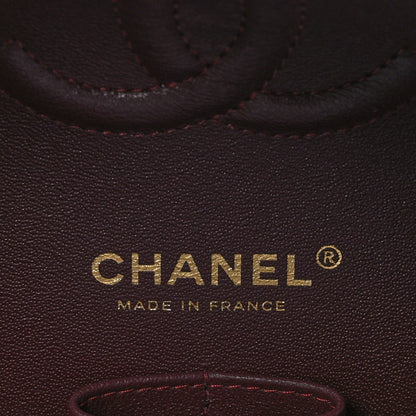 Chanel Lambskin Quilted Medium Double Flap Black 6 of 11