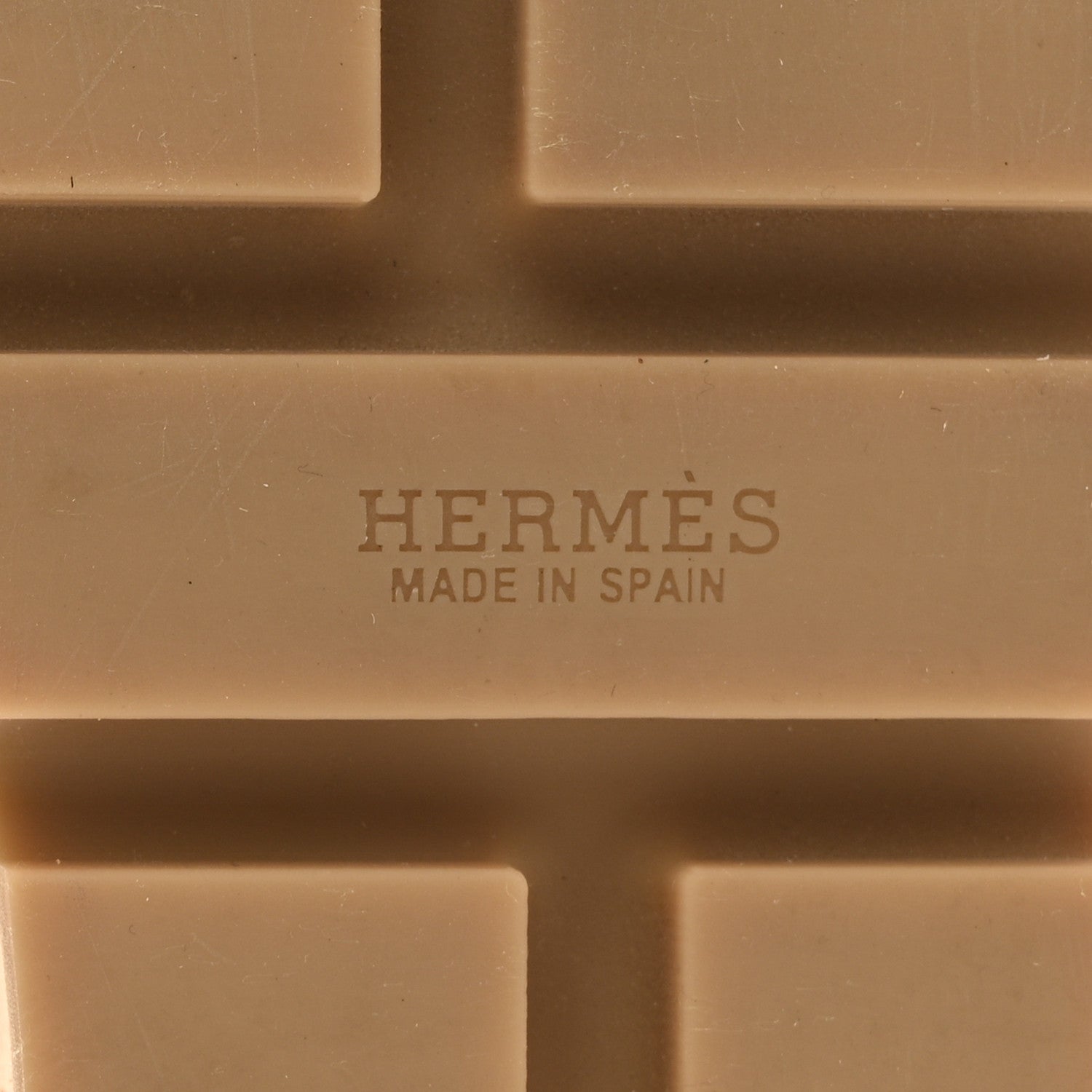Hermes Calfskin Cork Eze 30 Sandals 37 White 8 of 10