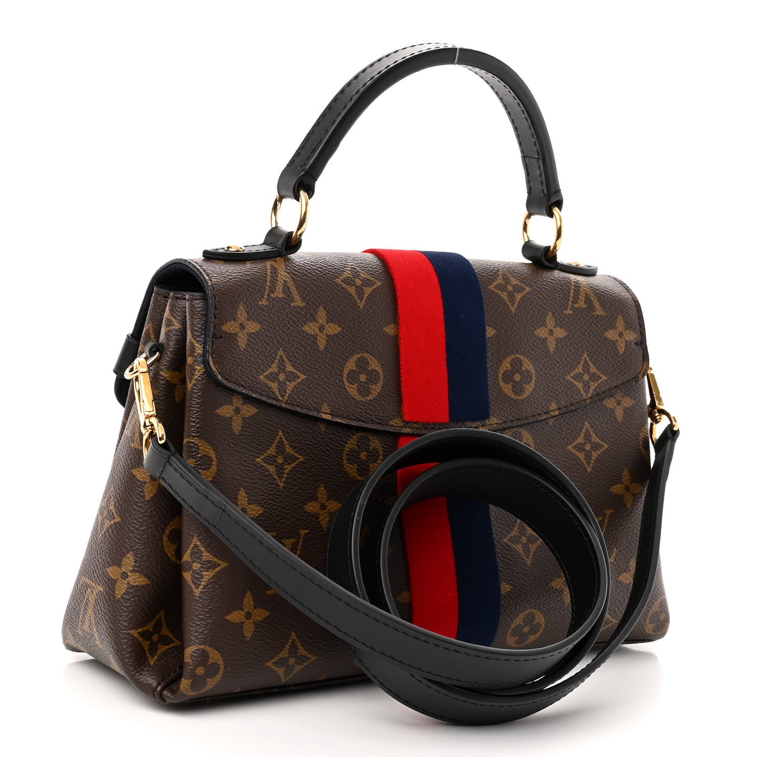 Louis Vuitton Monogram Georges BB Marine Cherry 3 of 10