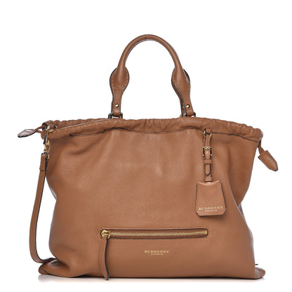 Burberry Prorsum Deerskin Big Crush Tote Fudge 1 of 18