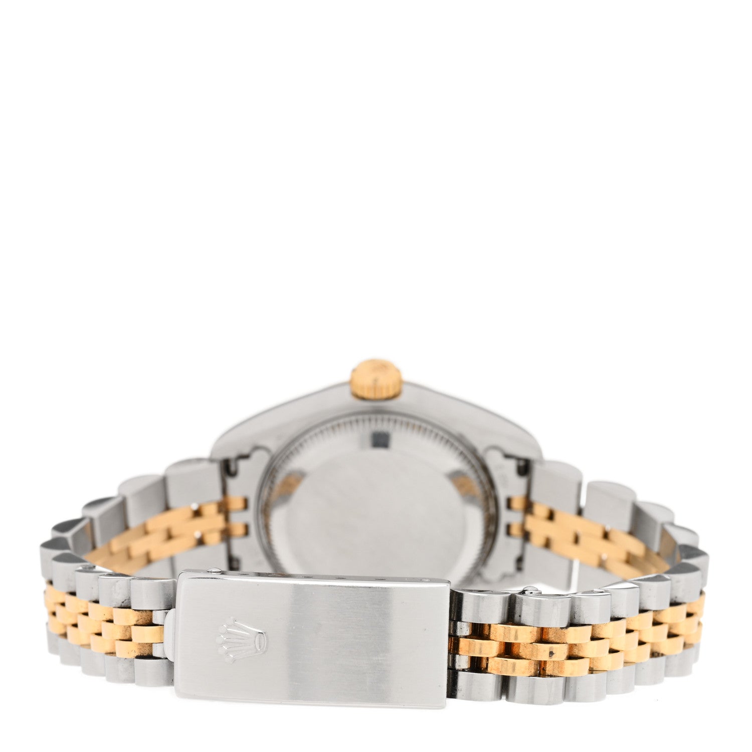 Rolex Stainless Steel 18K Yellow Gold 26mm Oyster Perpetual Datejust Watch Rhodium Roman 79173 3 of 4