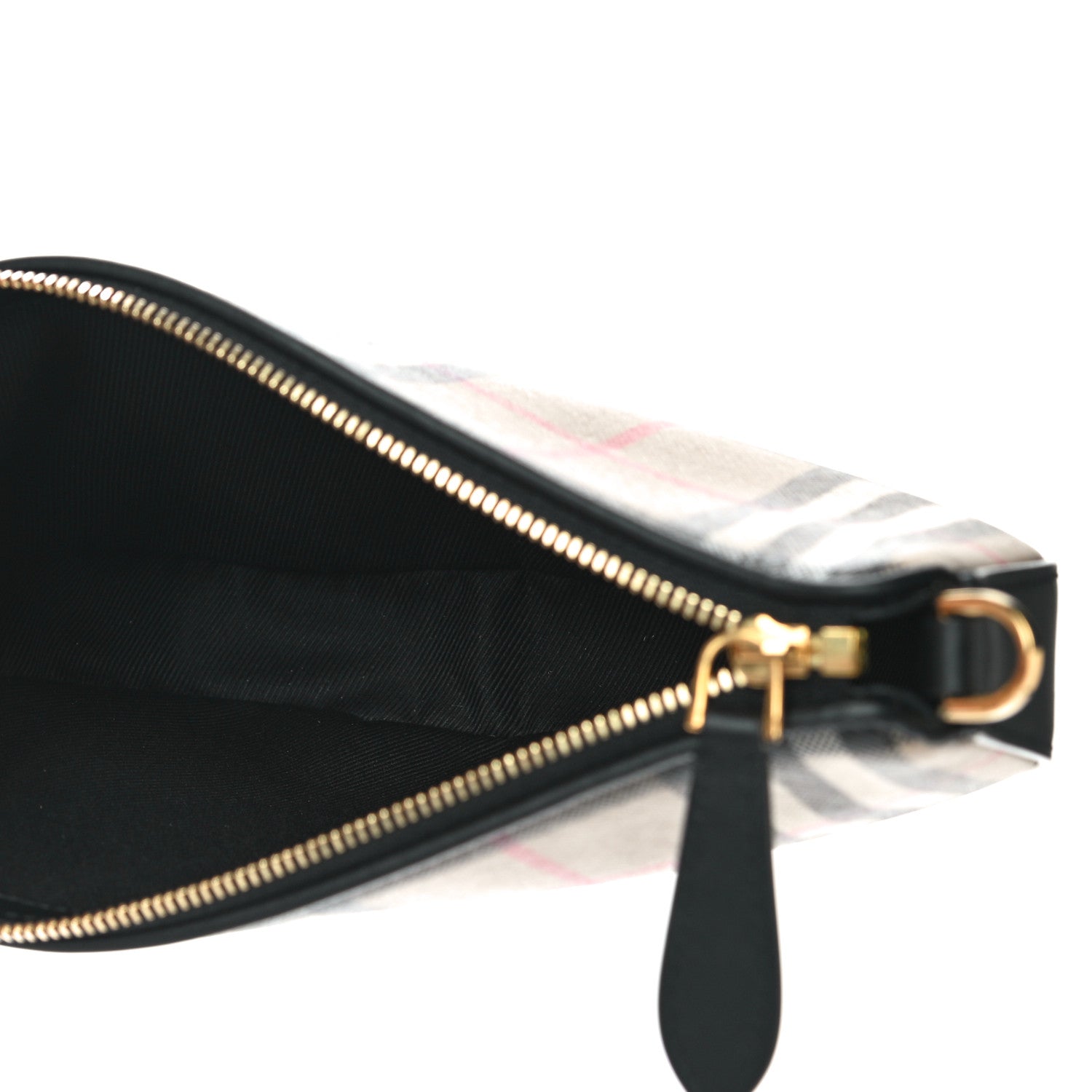 Burberry Vintage Check Calfskin Olympia Slim Pouch Archive Beige 5 of 9
