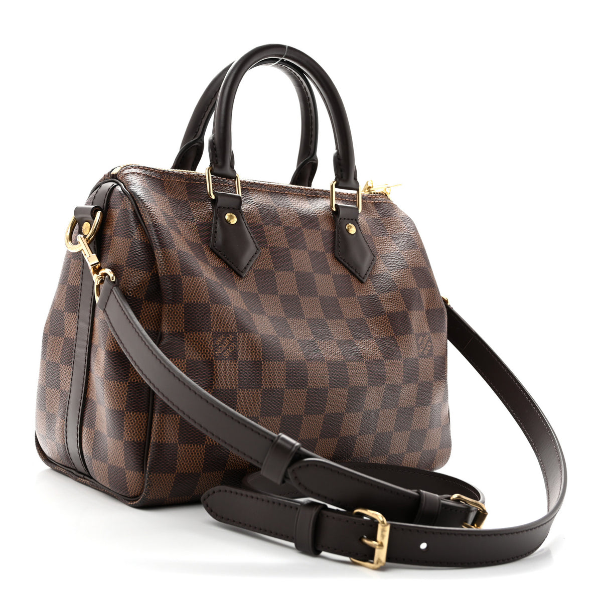 Damier Ebene Speedy Bandouliere 25