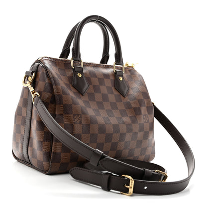 Louis Vuitton Damier Ebene Speedy Bandouliere 25 3 of 12