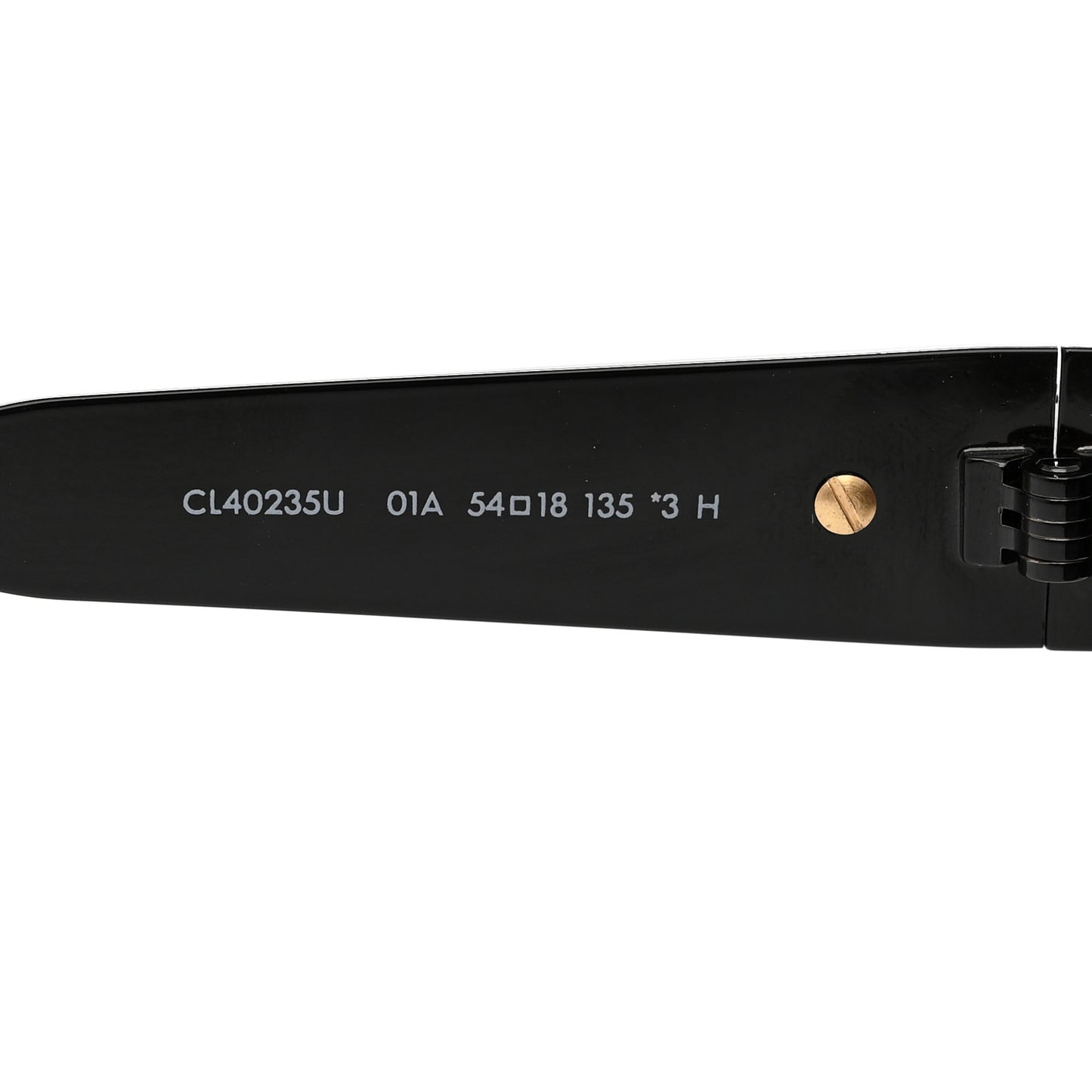 Metal Triomphe 01 Sunglasses CL40235U Black Smoke