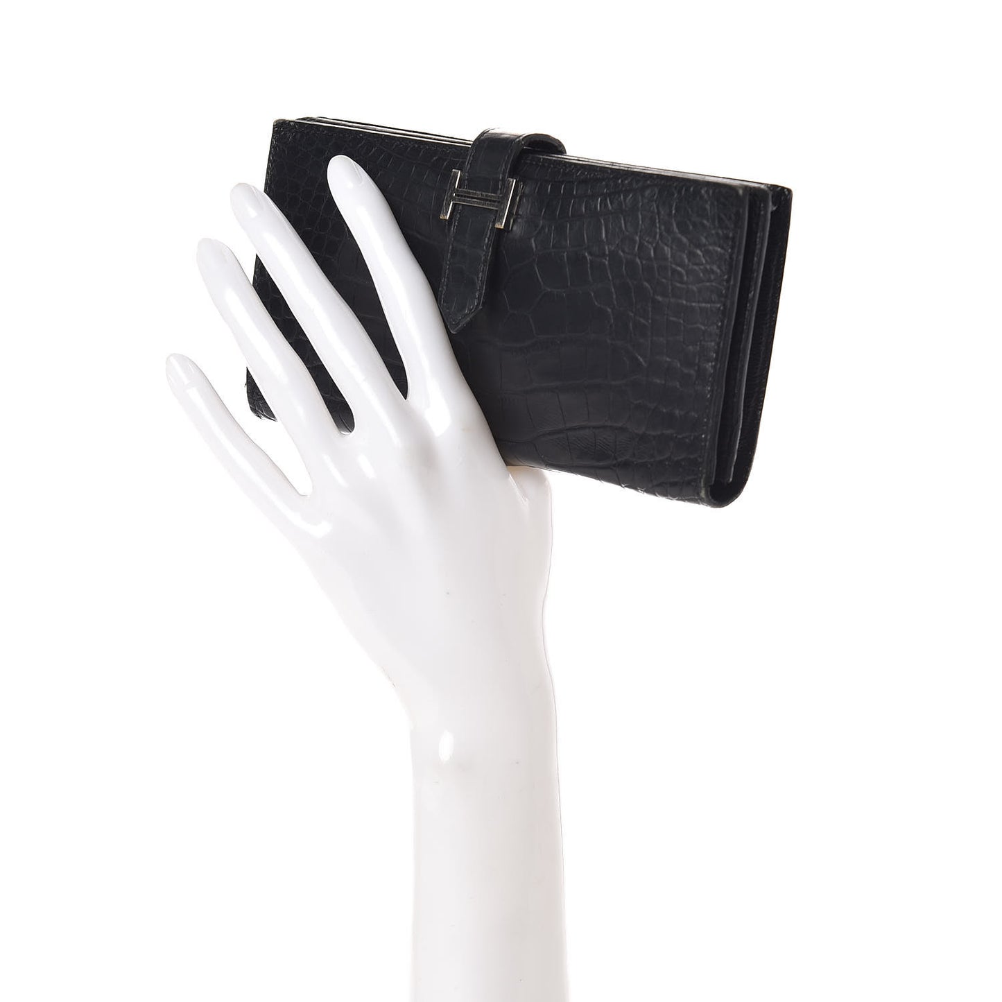 Matte Alligator Bearn Wallet Black