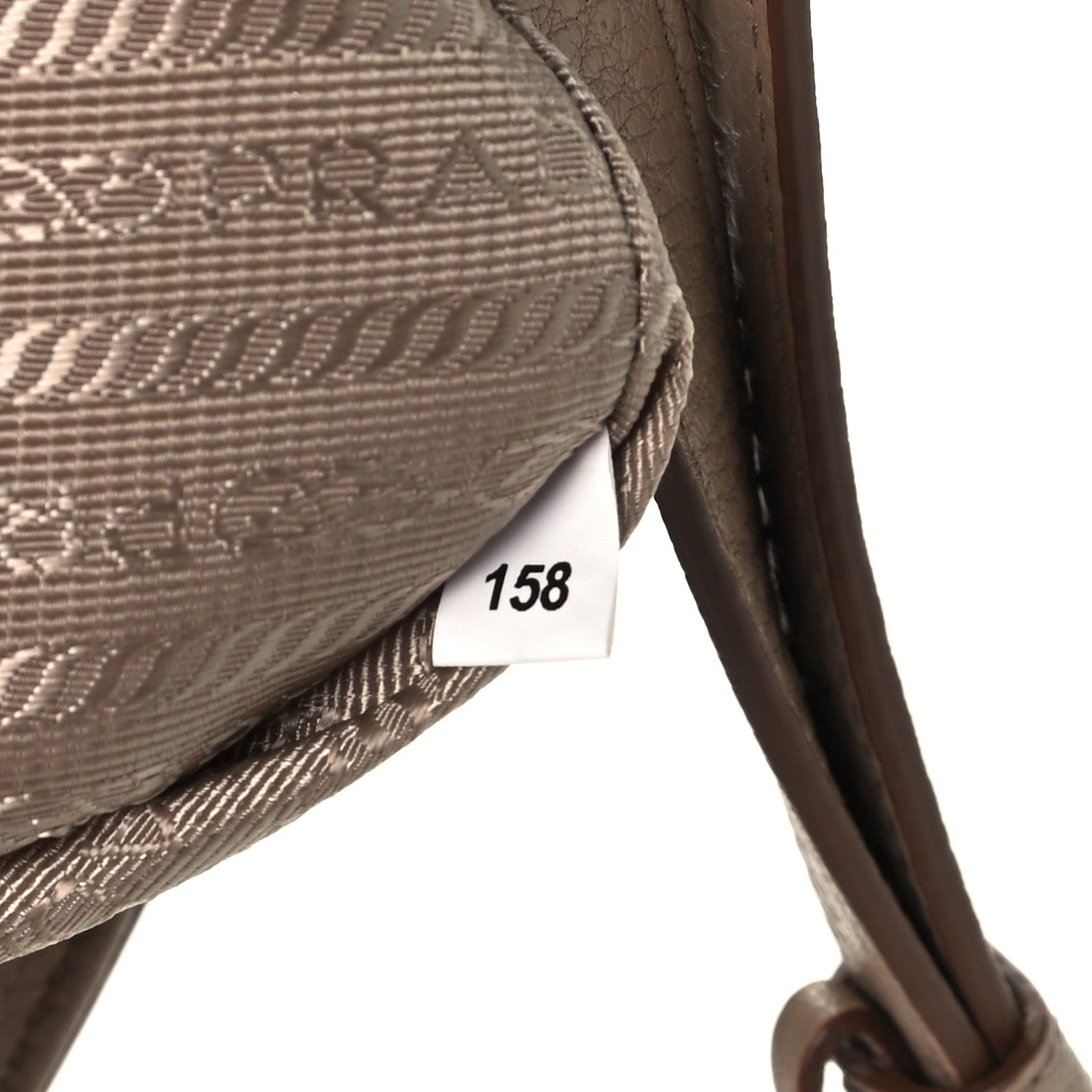 Prada Vitello Daino Crossbody Bag Cammeo 7 of 10