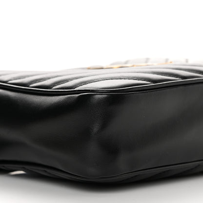 Saint Laurent Calfskin Matelasse Monogram Lou Camera Bag Black 9 of 14