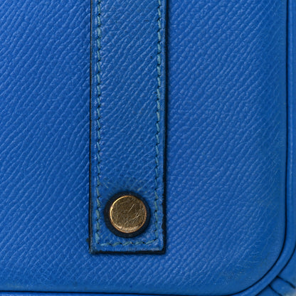 Hermes Courchevel Birkin 35 Bleu France 41 of 66