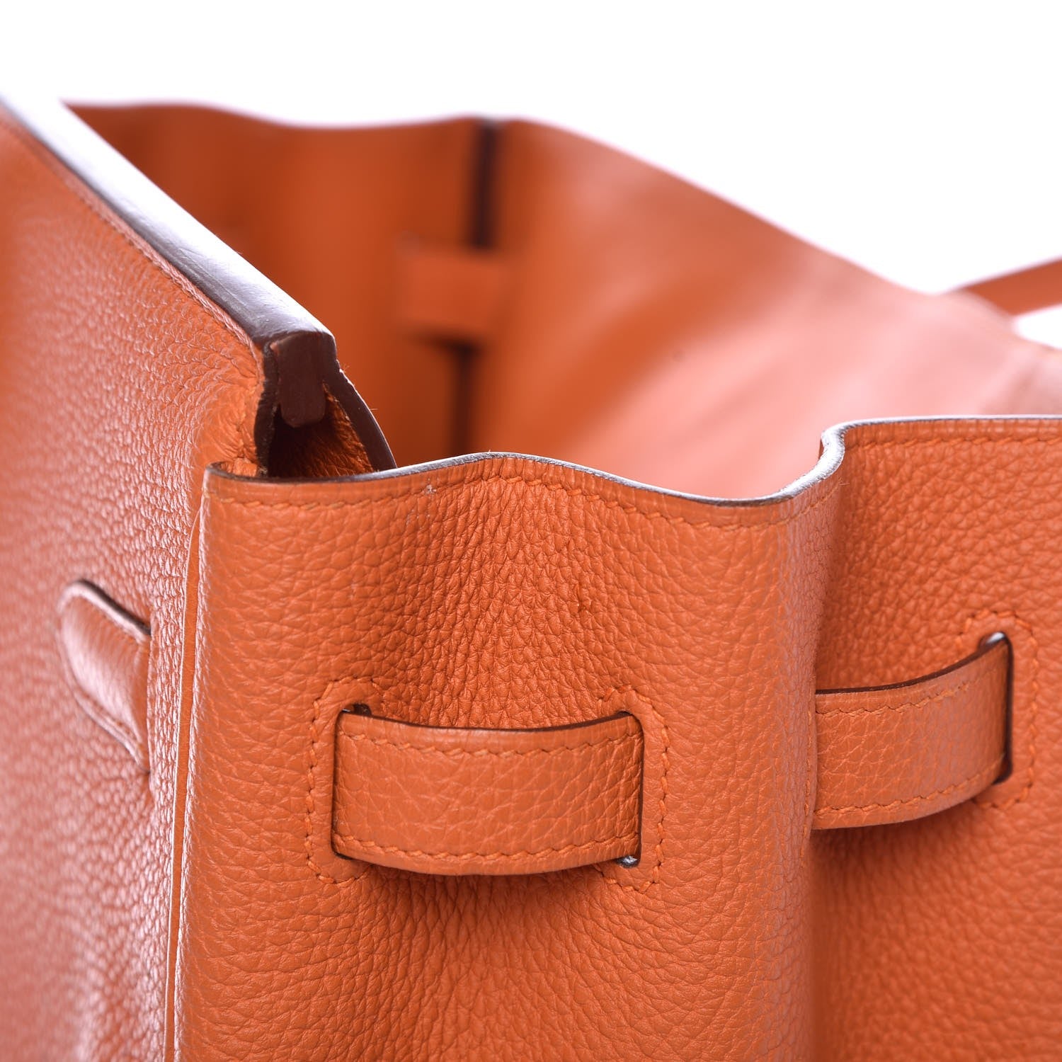 Hermes Togo Birkin 35 Orange 11 of 42