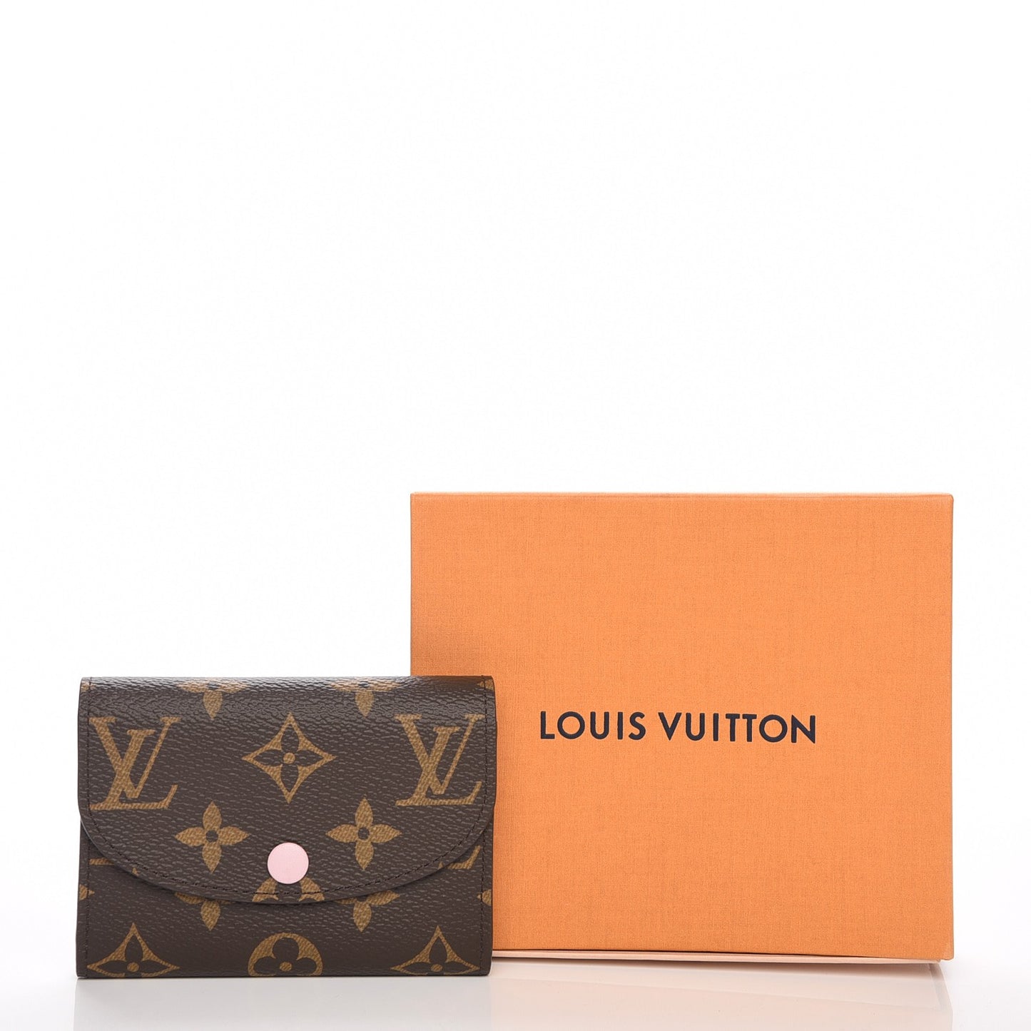 Monogram Rosalie Coin Purse Rose Ballerine