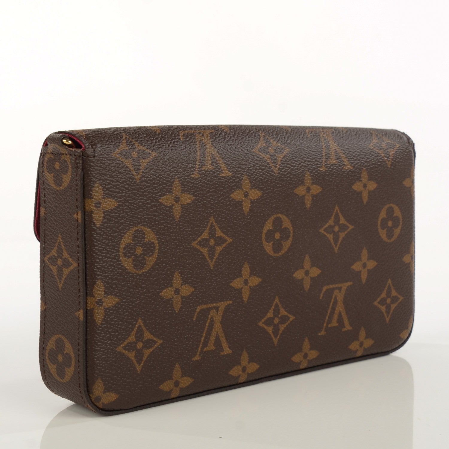 Louis Vuitton Monogram Pochette Felicie Chain Wallet Fuchsia 3 of 8