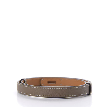 Hermes Epsom Kelly Belt Etoupe 2 of 6