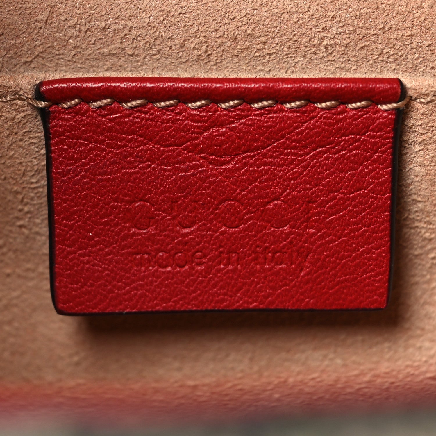 Gucci GG Supreme Monogram Blooms Small Padlock Shoulder Bag Beige Blue Navy Hibiscus Red 6 of 10