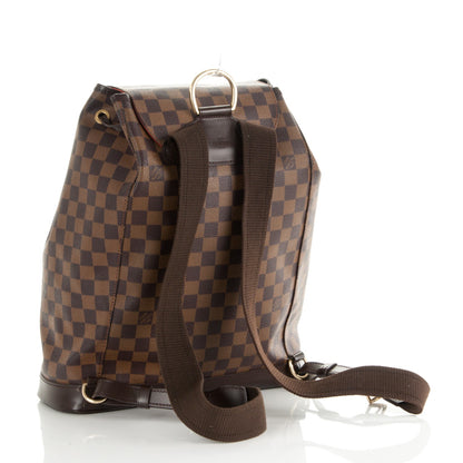 Louis Vuitton Damier Ebene Montsouris GM Backpack 3 of 8