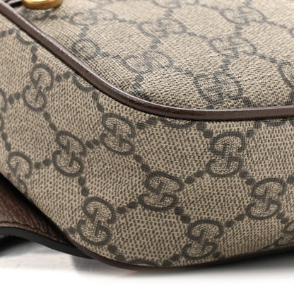 Gucci Soft GG Supreme Monogram Medium Ophidia Belt Bag Dark Brown 10 of 10