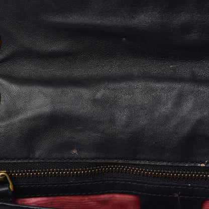 Gucci Velvet Matelasse Loved Embroidered Medium GG Marmont Shoulder Bag Black 10 of 18