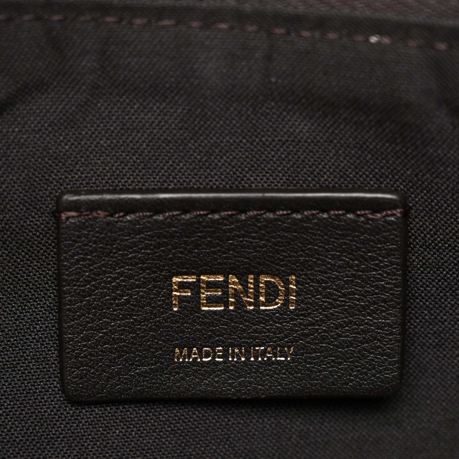 Fendi Fabric Jacquard Vitello Grace FF 1974 Small Fendigraphy Hobo Bag Tobacco Moro Ebano 6 of 10