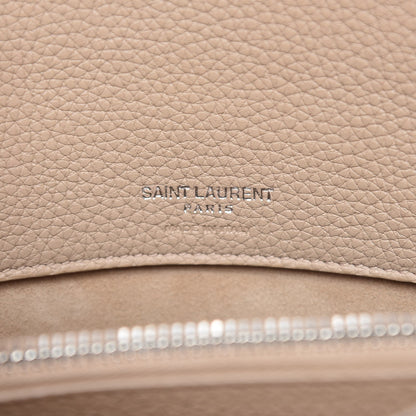 Saint Laurent Grained Calfskin Baby Sac De Jour Souple Dark Beige 7 of 12