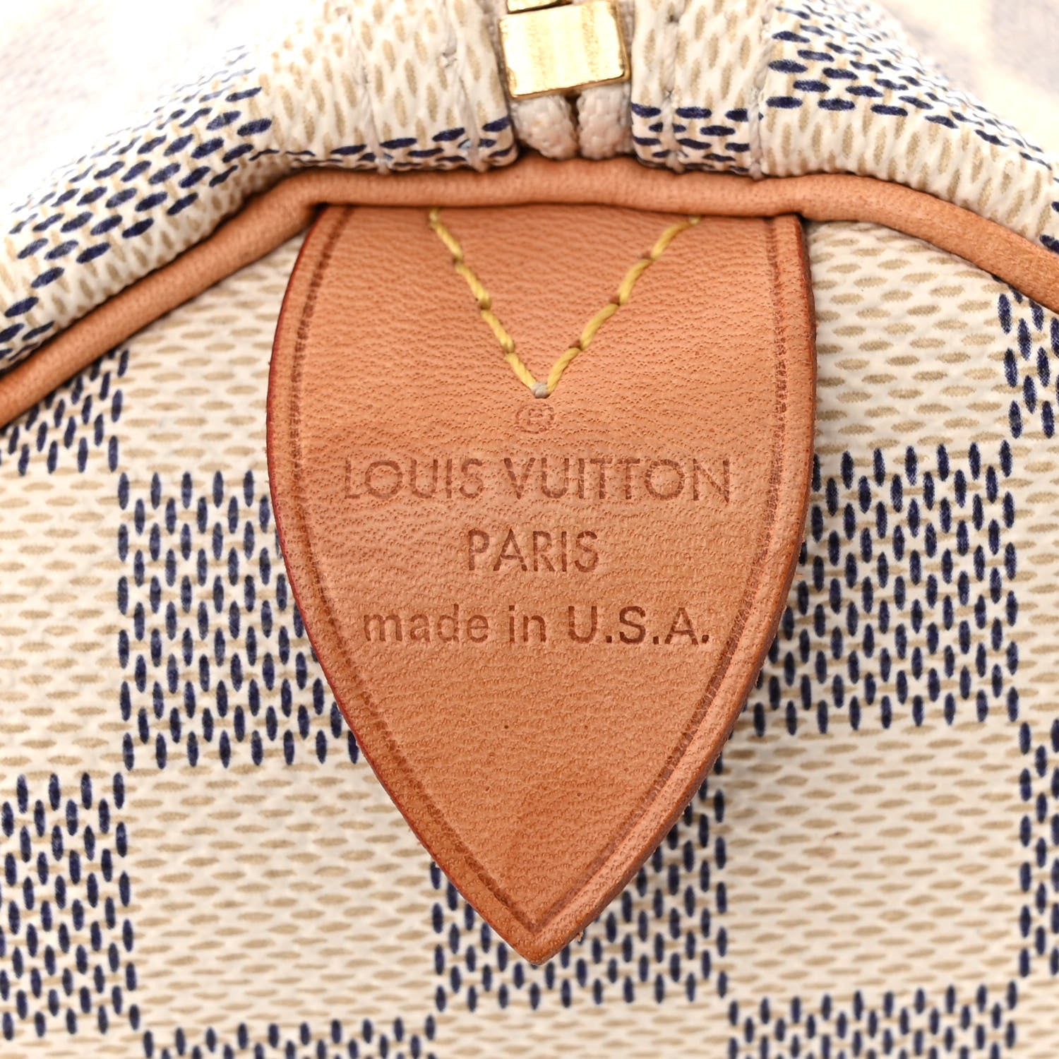 Louis Vuitton Damier Azur Speedy 35 6 of 12