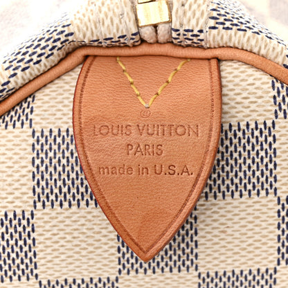 Louis Vuitton Damier Azur Speedy 35 6 of 12
